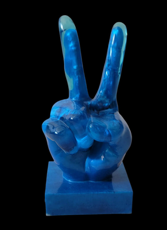 3D Hand Peace Sign