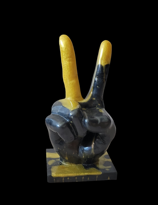 3d Hand Peace Sign